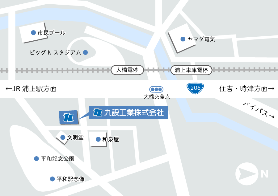 会社案内マップ